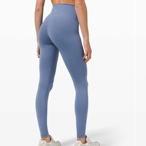 Lululemon Wunder Train High-Rise Tight 28" Water Drop EUC
